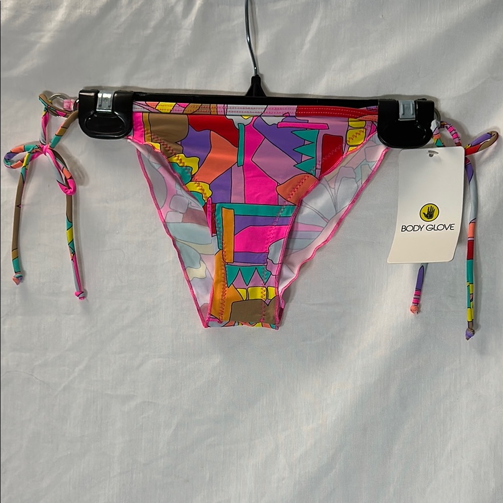 Body Glove Geometric Pink Swim Bottoms